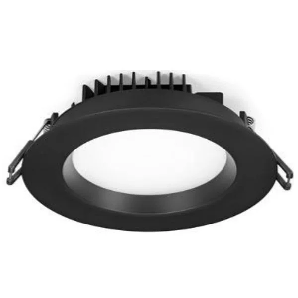4" Round Recessed LED, 3000K to 1800K Dim to Warm, Black Trim