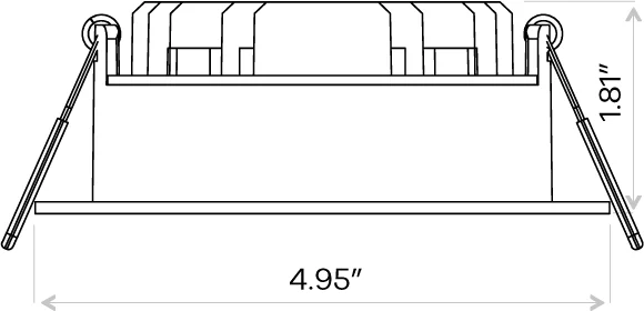 Goodlite 4" Round Regress Slim - view 3
