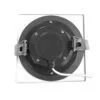 4" Square Fire Rated Ultra Slim Recessed LED, 9W, 5CCT - view 2
