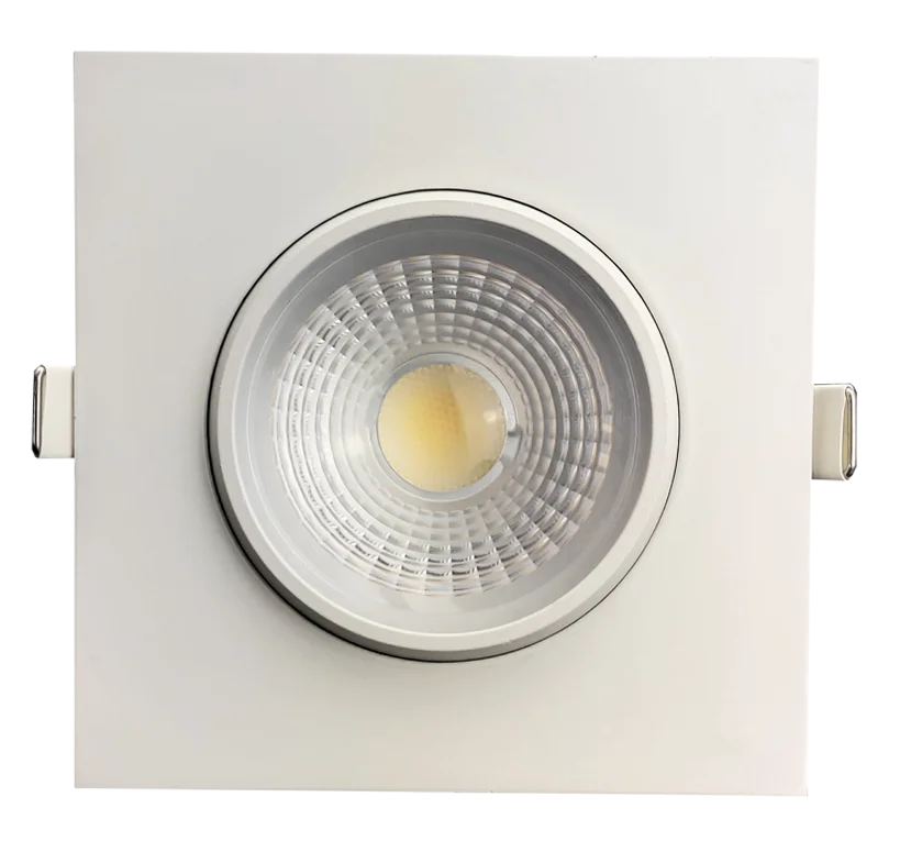 Goodlite 4" Square Flushed Gimbal (White)