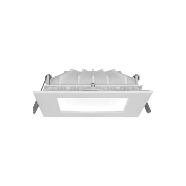 4" Square Indirect Slim Recessed LED, 12W, 5CCT, White Trim