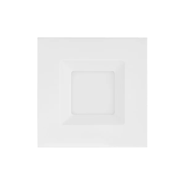 4" Square Retrofit Downlight, White Baffle Trim, 11W, 90 CRI, Selectable CCT
