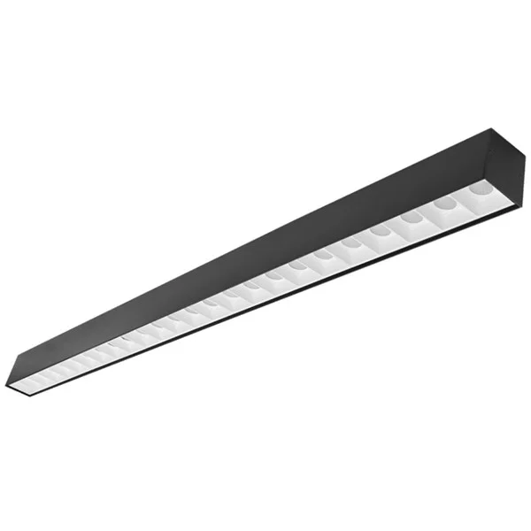 4FT 2in Micro Optic Linear Light, 40W 4000LM 3CCT 35/40/50K, WHT/ - view 3