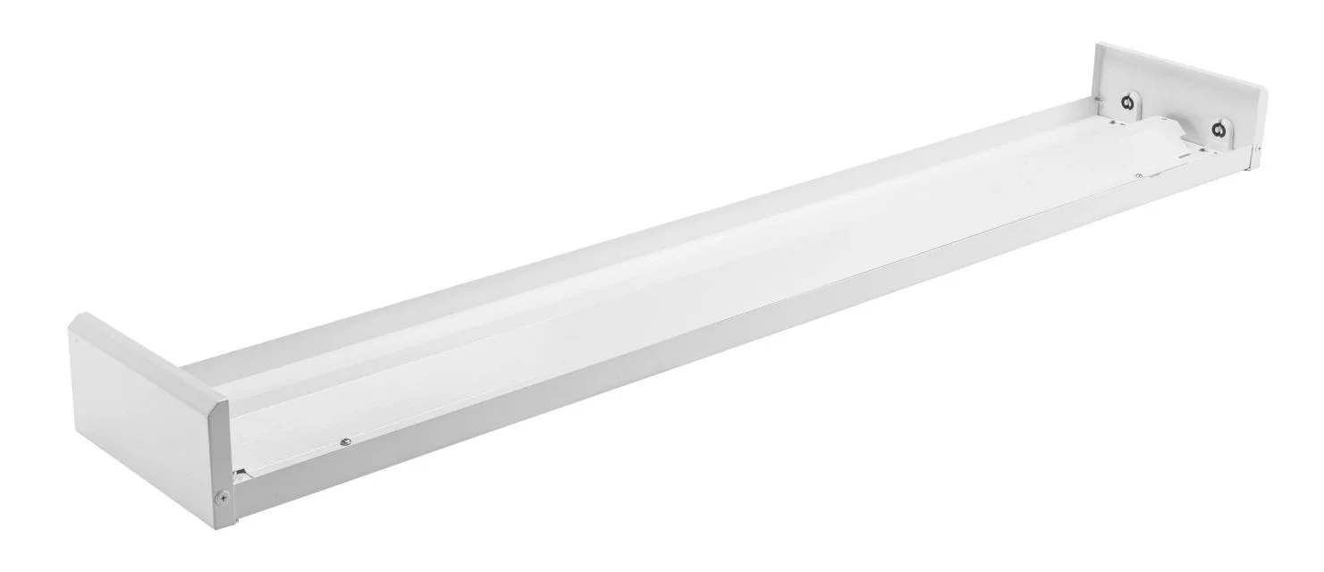 4ft 2L wrap fixture, Wired for Type B single-ended T8 LED lamps - view 2