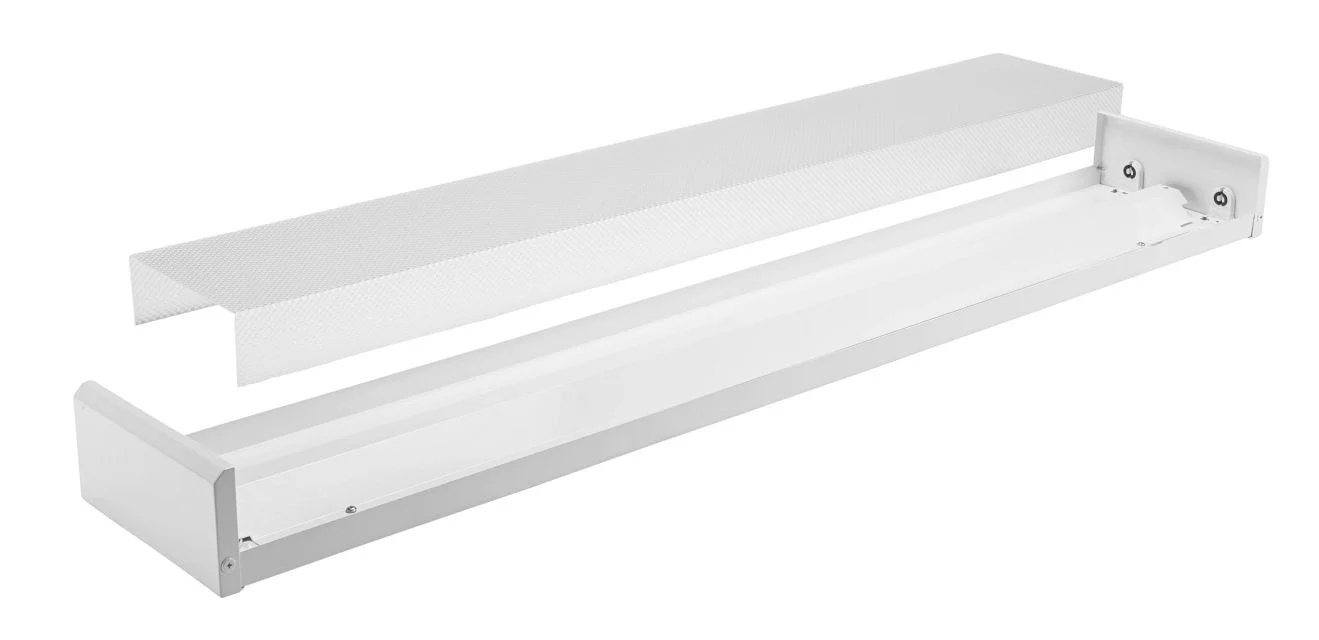 4ft 2L wrap fixture, Wired for Type B single-ended T8 LED lamps - view 3