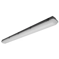 4FT LED Vapor Tight Light, 34/38/45W, 3500-5000K Adjustable CCT
