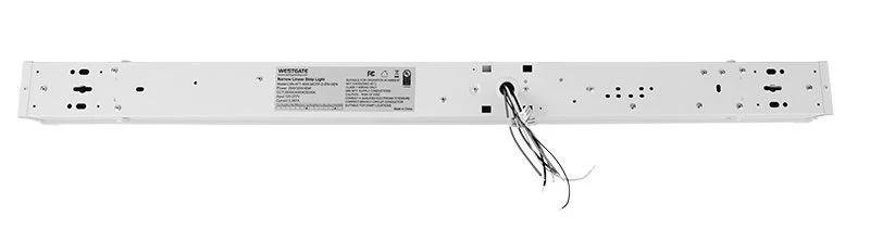 4FT LED Narrow Stairwell Strip, 40W, Power/CCT Adjustable, Sensor, Emergency Battery - view 2