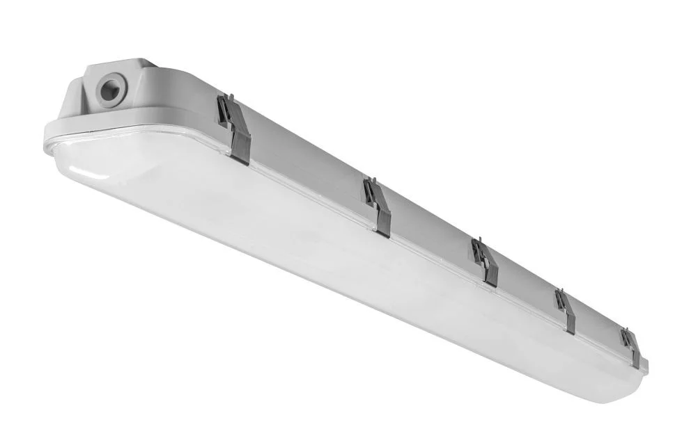 4ft Vapor Tight Fixture, Medium Width Body, Power Select & Color Select, 75 / 65 / 45W, 120-277V Input, 3500 / 4000 / 50