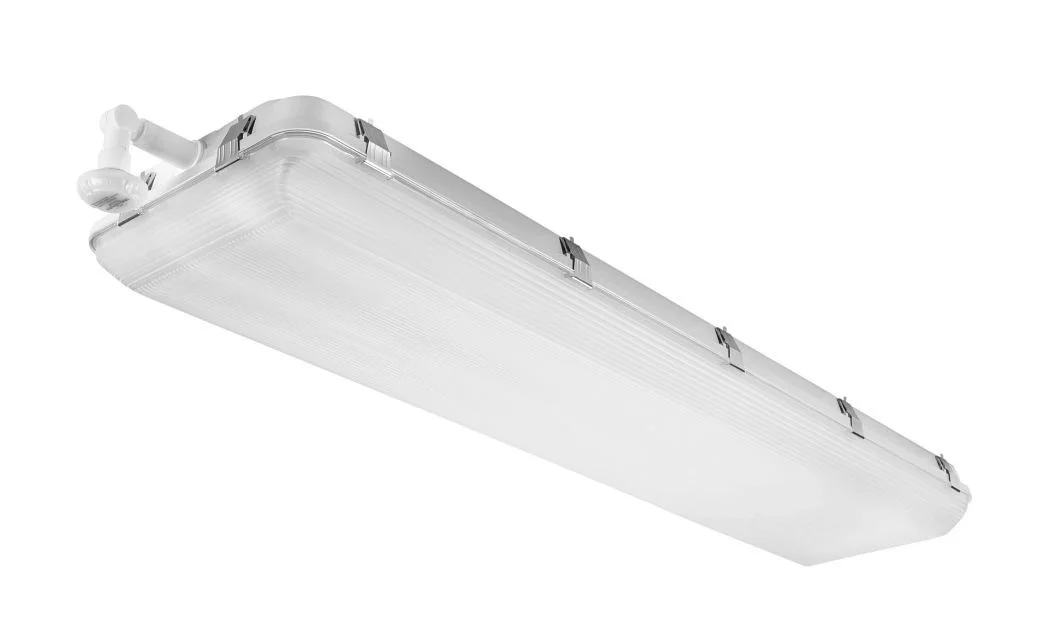 4ft Vapor Tight High Bay Fixture | Wide Body | Power Select & Color Select | 215 / 175 / 135W | 120-...