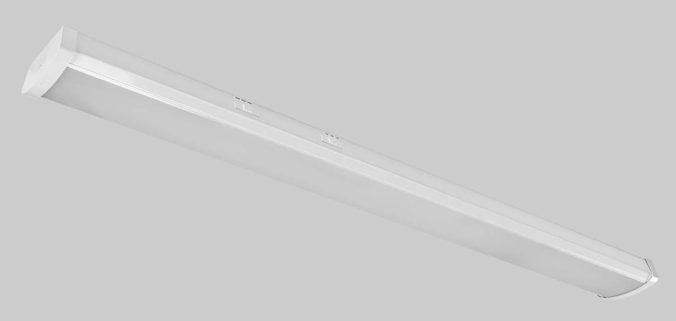 4ft Wrap Fixture | Power Select & Color Select | Series B | 44 / 28 / 18W | 120-277V Input | 3500 / 4000 / 5000K | Frost