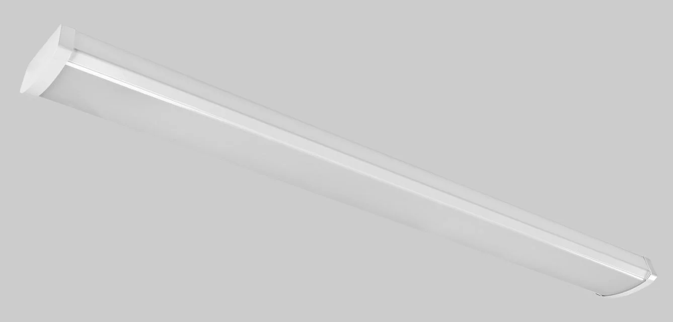4ft Wrap Fixture | Series B | 33W | 120-277V Input | 4000K | Frosted Lens