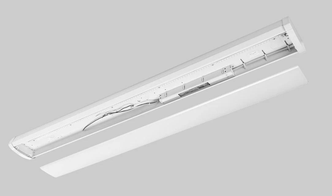 4ft Wrap Fixture | Series B | 33W | 120-277V Input | 4000K | Frosted Lens - view 2