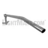4Ft. 1 1/4in Dia. Aluminum Pipe Cantilever Style Wood Pole Bracket - view 2