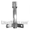 4Ft. 1 1/4in Dia. Aluminum Pipe Cantilever Style Wood Pole Bracket - view 3