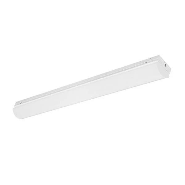 2' LED Linear Strip Light Fixture, 20W, 2300 Lumens, Selectable CCT 3000K-5000K, Dimmable, Surface Mount