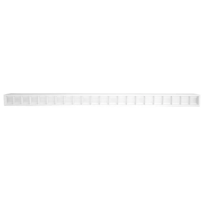 3Ft. 30W Superior Architectural Seamless Linear Light with White Louver Lens - view 2