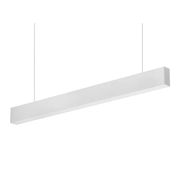4Ft. 50 W LED Linear Pendant Light, Selectable CCT, Dimmable