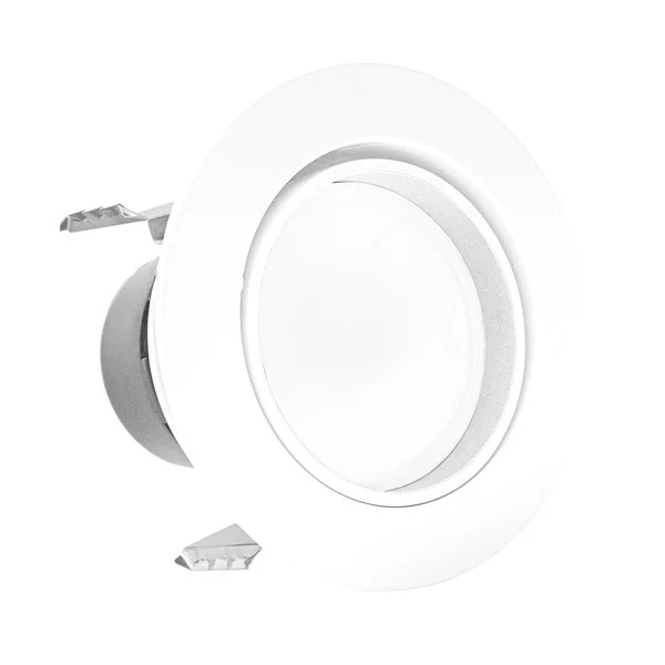 4in 8W 650LM Adj. Recess Trim 27/30/35/40/50K UL Es JA8