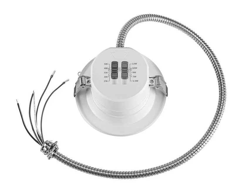 4in Circular LED Commercial Downlight feat. Power Select and Color Select | 13 / 10 / 9 / 7 / 5.5W |...