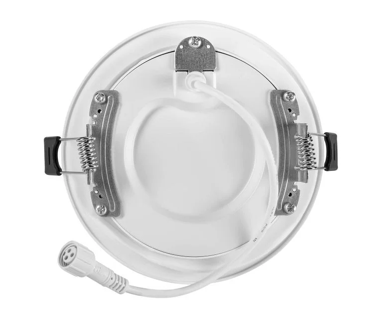 4in Circular LED Slim Wafer Downlight feat. Color Select, 9W, 2700 / 3000 / 3500 / 4000 / 5000K, 90C...