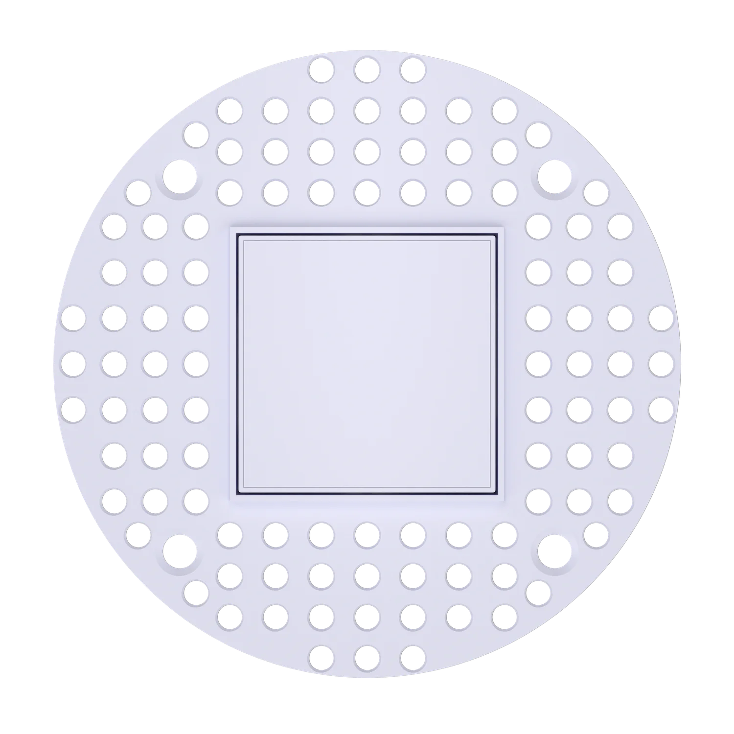 Goodlite 4″ Square Trimless Flushed