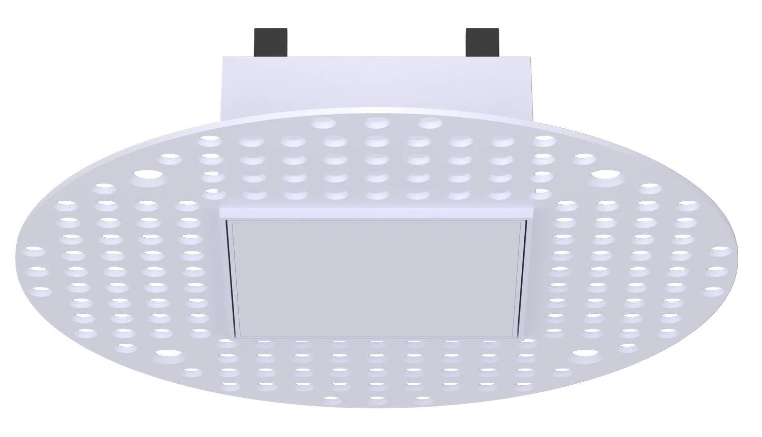 Goodlite 4″ Square Trimless Flushed - view 2