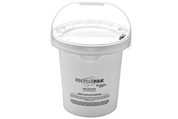 RecyclePak 5 Gal Mixed Lamp Recycling Pail