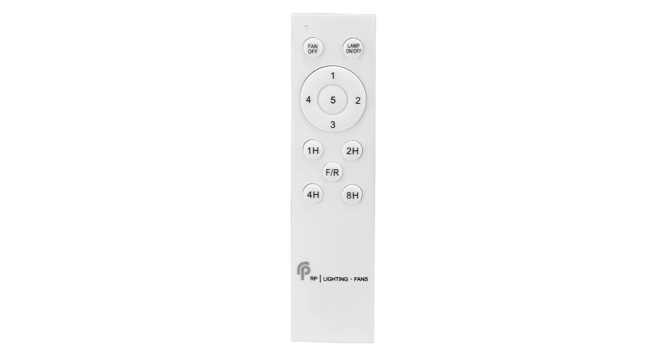 5-Speed DC Fan Remote Control With Receiver And Light Control
