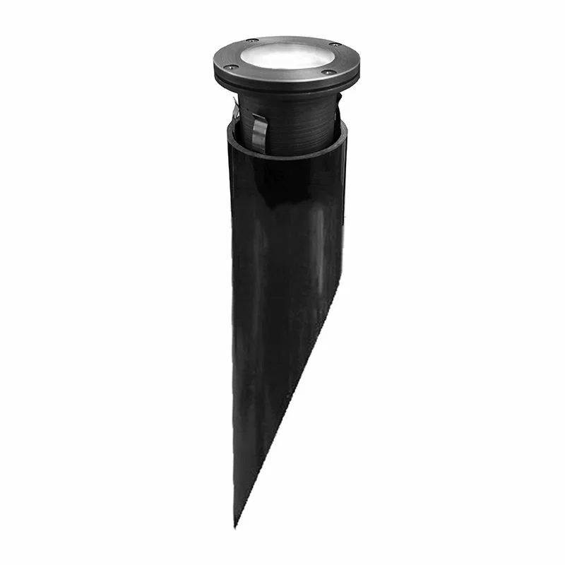 5 W LED Well Light with Sleeve, Antique Bronze