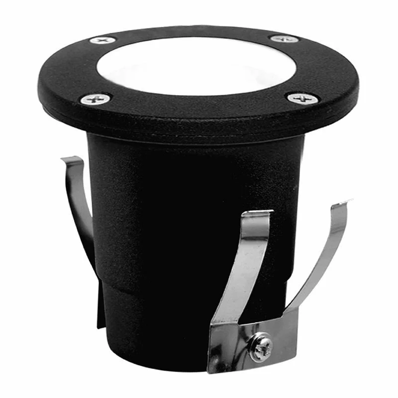 5 W LED Well Light with Sleeve, Black Finish