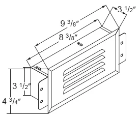 5 W Outdoor LED Brick Step Light - view 2