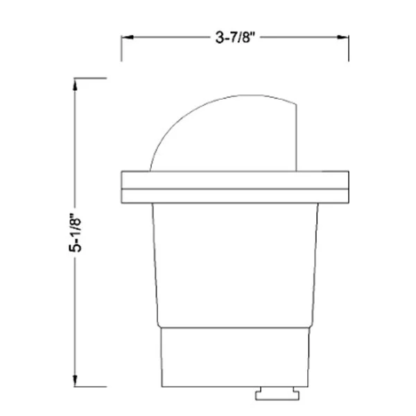 5 W Well Light with Sleeve and LED Lamp - view 2