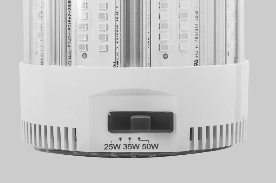 50W LED HID Replacement Lamp|Integrated cooling fan | Power Select 50 / 35 / 25W | Color Select 30 /...