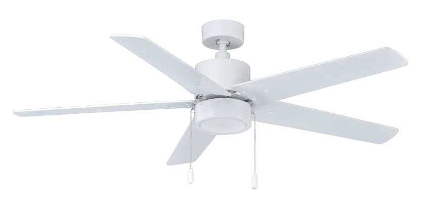 52-Inch Sweep 5-Blade Aldea VI Series LED Ceiling Fan, Light Kit Included - view 5