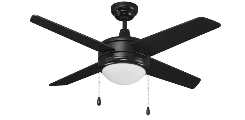 52-Inch Sweep Europa IV Series, 4-Blade Ceiling Fan with Integrated LED Light Kit - view 3