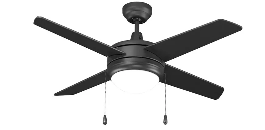 52-Inch Sweep Europa IV Series, 4-Blade Ceiling Fan with Integrated LED Light Kit - view 4