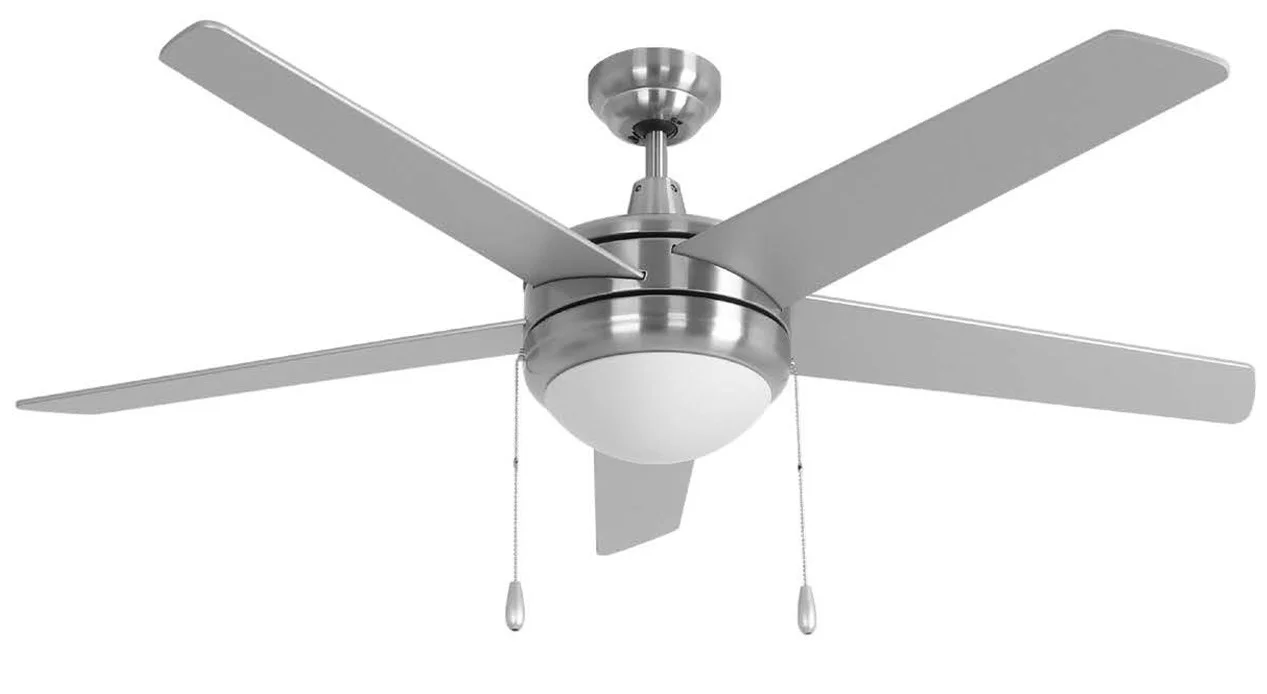 52-Inch Sweep Mirage IV Series 5-Blade with Light Kit, Energy Star Listed