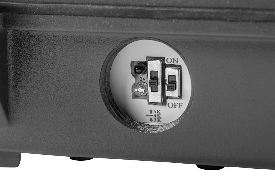 55W LED Slim Open Face Wall Pack, Power Select 55 / 45 / 35W, Color Select 30 / 40 / 50K, 120-277V I...