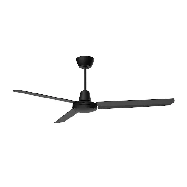 56" Industrial Ceiling Fan, 3-Blade, Wall Switch