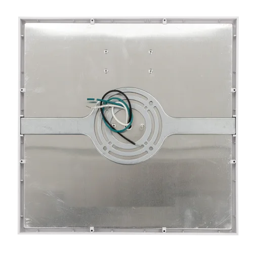 5" LED Square Disk Light, 10W, 500lm, 3000K, White, 12-Pack - view 4