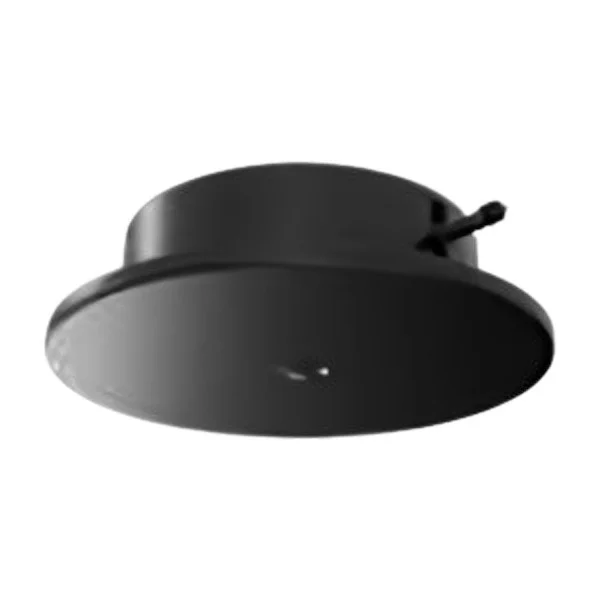 5" Old-Work Recessed Ceiling Canopy with Junction Box, Black