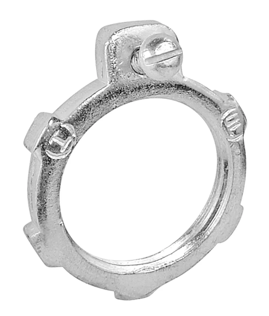 Garvin Industries 5" Rigid Grounding Locknut, Steel