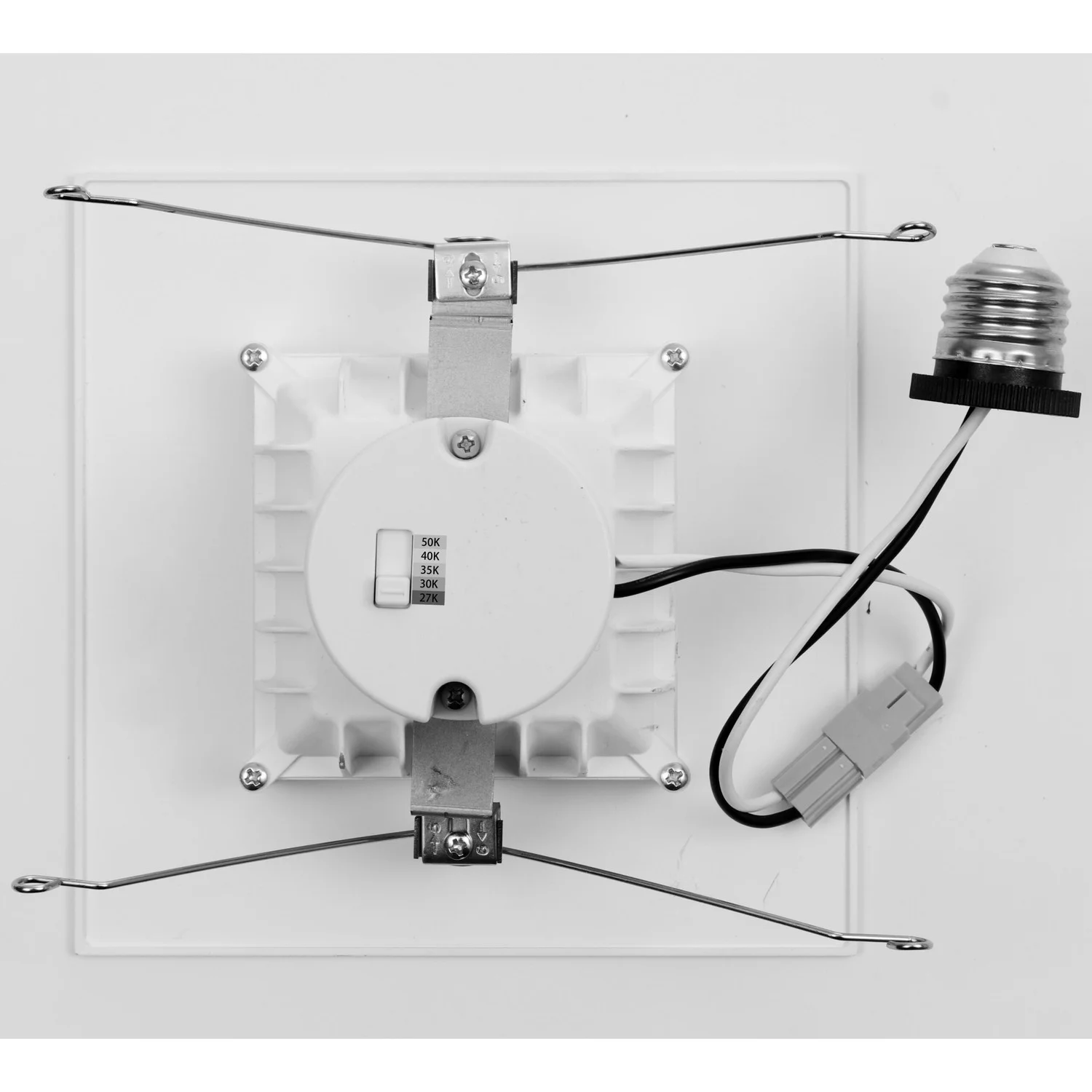 5/6" Square Retrofit Downlight Fixture, 14W, CCT Selectable - view 3