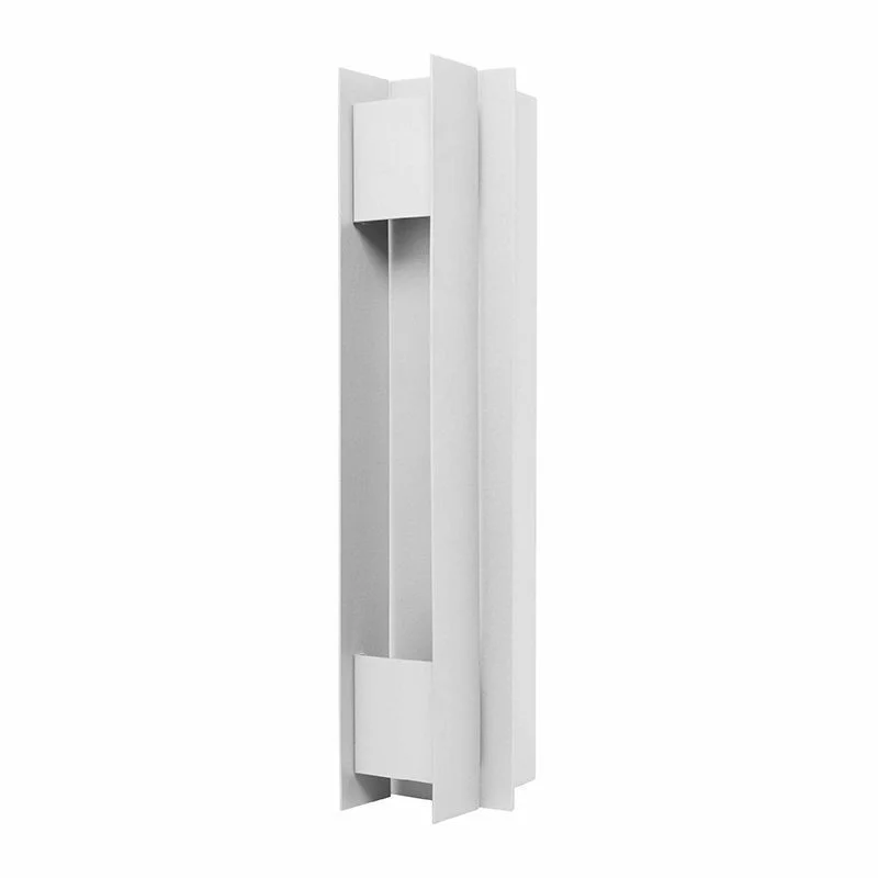 15W LED Wall Sconce, Multi-Power, Silver, 4000K