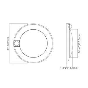 6” Closet Light, 9.5W, Motion Sensor, 2700K, 80CRI - view 2