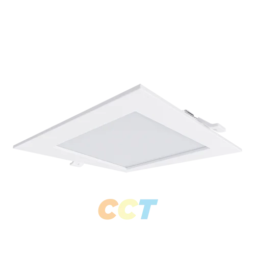 6-Inch 12 W Square LED Slim Recessed Downlight, 5CCT
