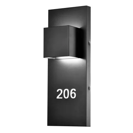 6-Inch 14 W LED Wall Sconce With Braille
