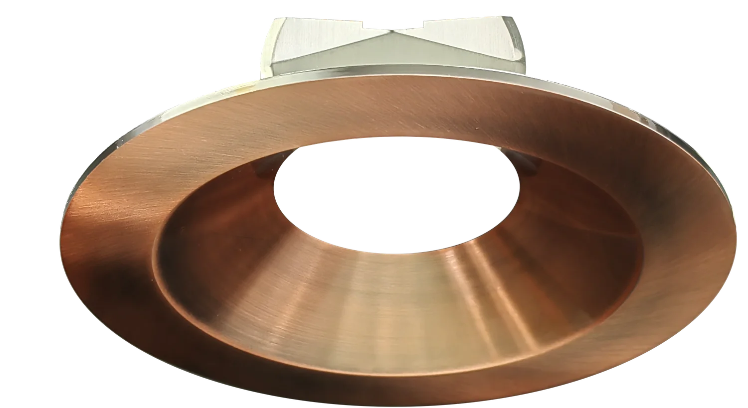Goodlite 6 Inch Brushed Copper Round Trim - view 2