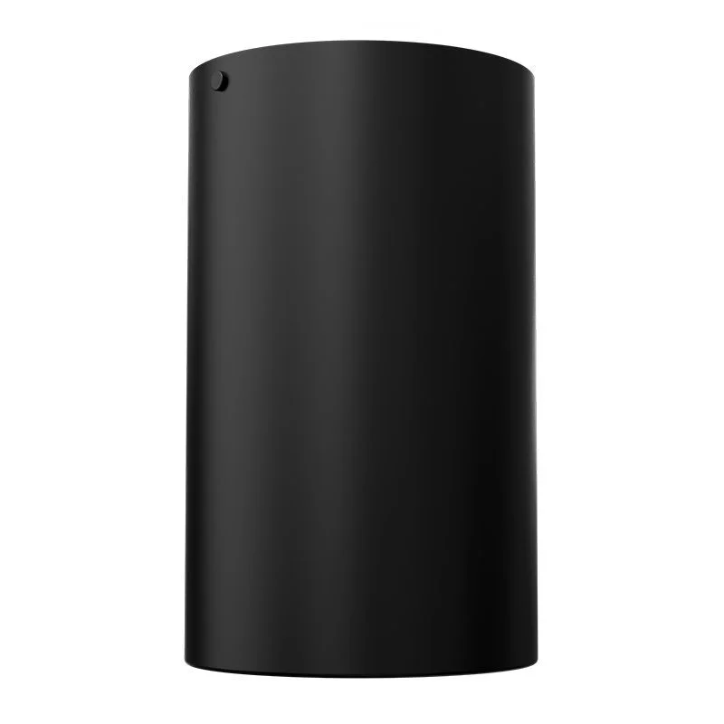 6 Inch by 10 Inch 20W RGBW Cylinder Light, Damp Location, Black - view 2