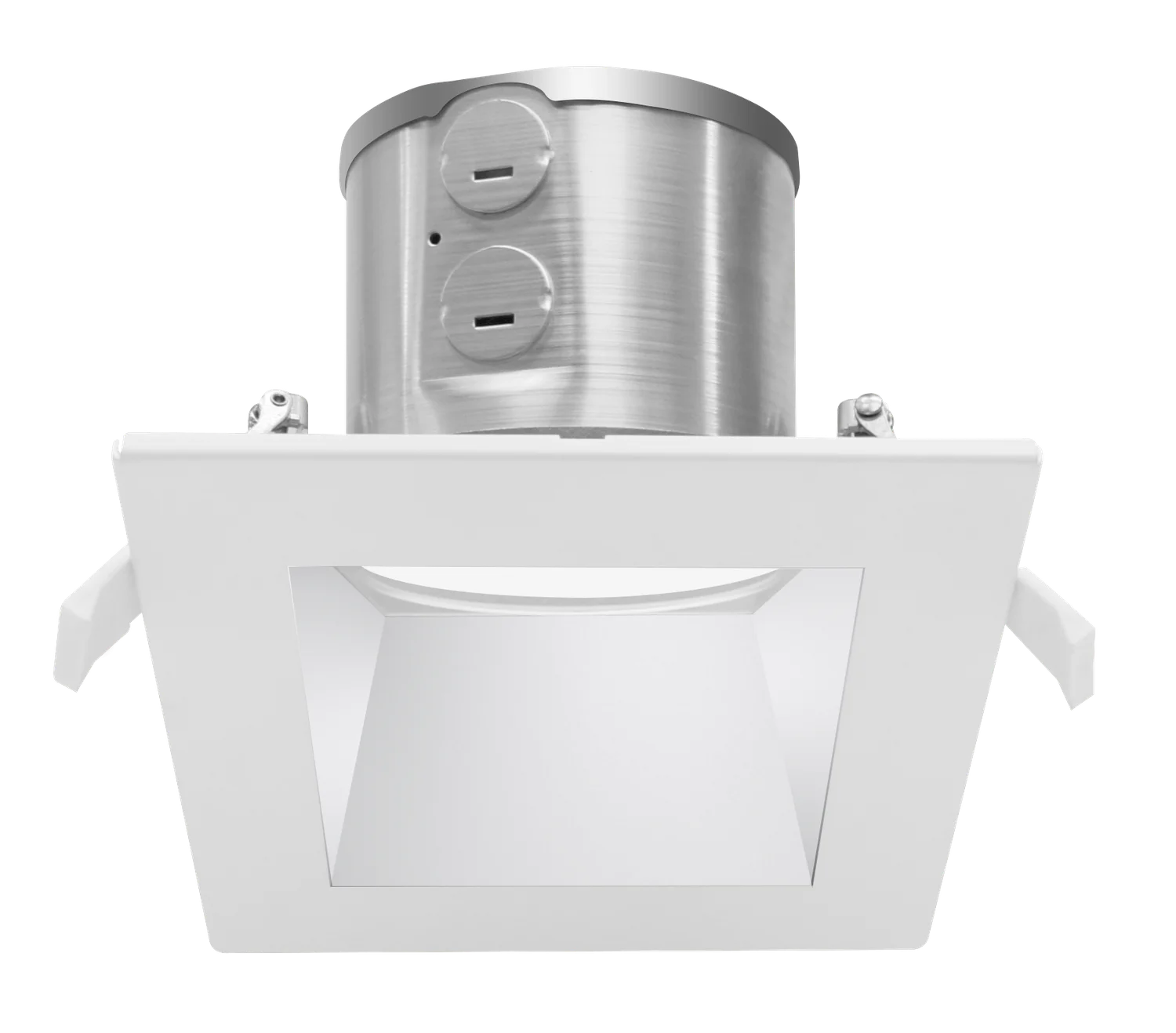 6-Inch Commercial Square and Open Recessed LED Light- CCT Adjustable